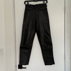 Vintage Hein Gericke for Harley Davidson women’s genuine leather pants